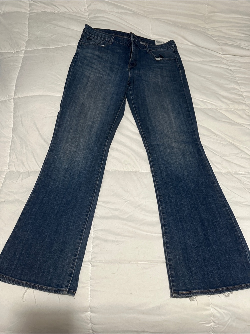 Levi's Women's Dark Blue Flared Jeans